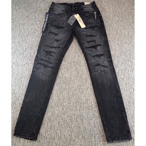 Jordan Craig Jeans Mens 30x32 Industrial Black Sean Legacy Distressed Stretch